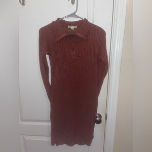 Short knitted dress
